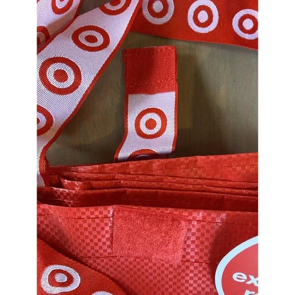 Target Extra Large Recycled Reusable Red Bag 15"x19"14" Ships Quick NEW w/ Tag - Picture 5 of 8